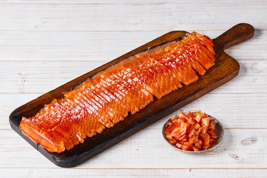 Cold Smoked Salmon - Trimmed & Sliced - Whole or Half
